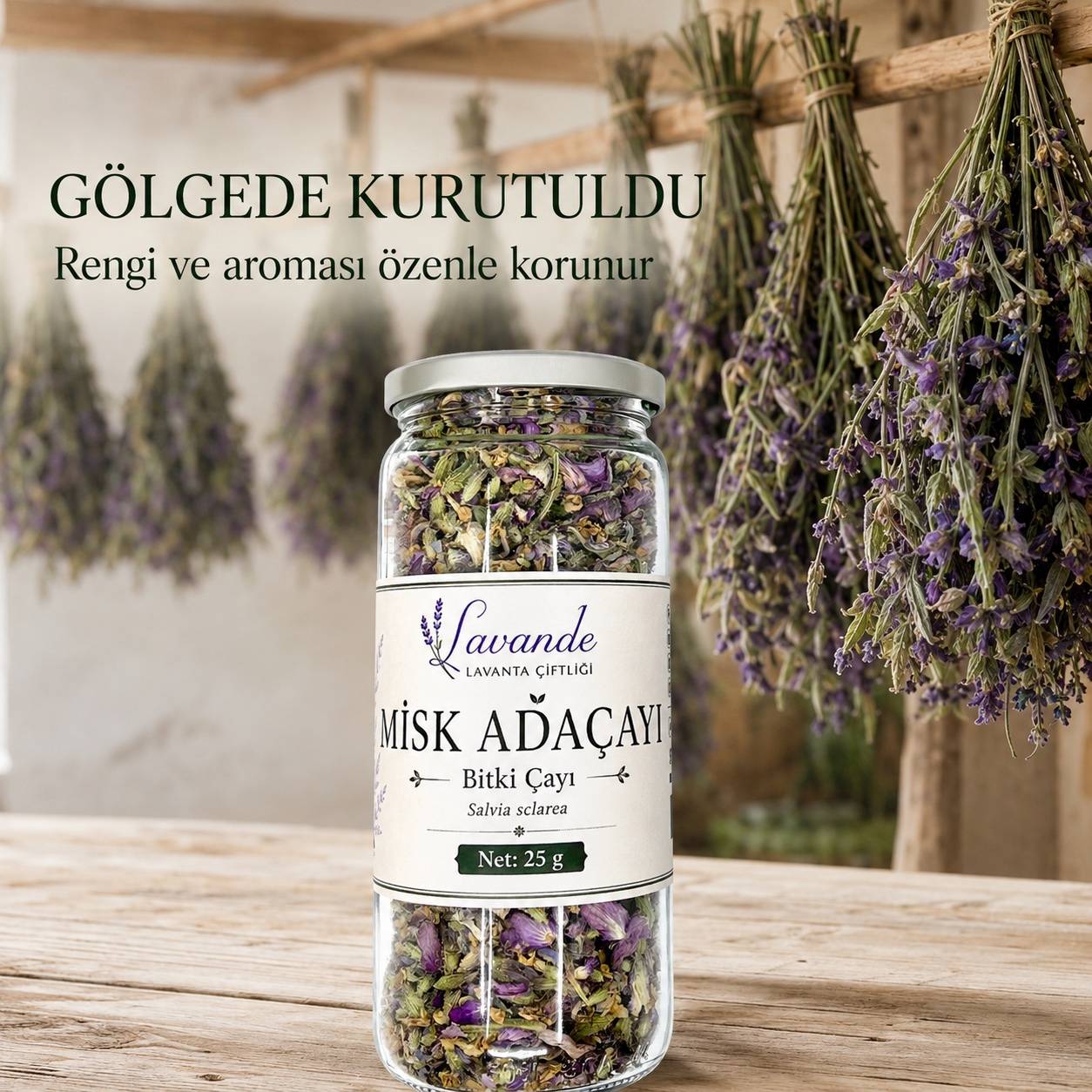 Misk Adaçayı (Clary Sage) — Lavande Lavanta Çiftliği (fotoğraf 4/8)