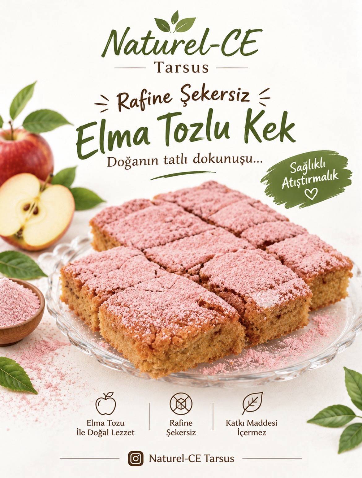 Elmalı Kek — Çiğdem Okyay, Tarsus, Mersin