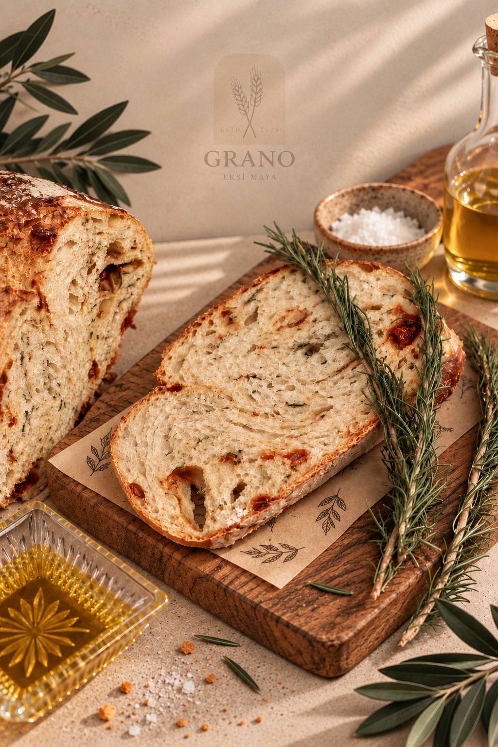 Kuru domates & Biberiyeli — Grano Ekşi Maya