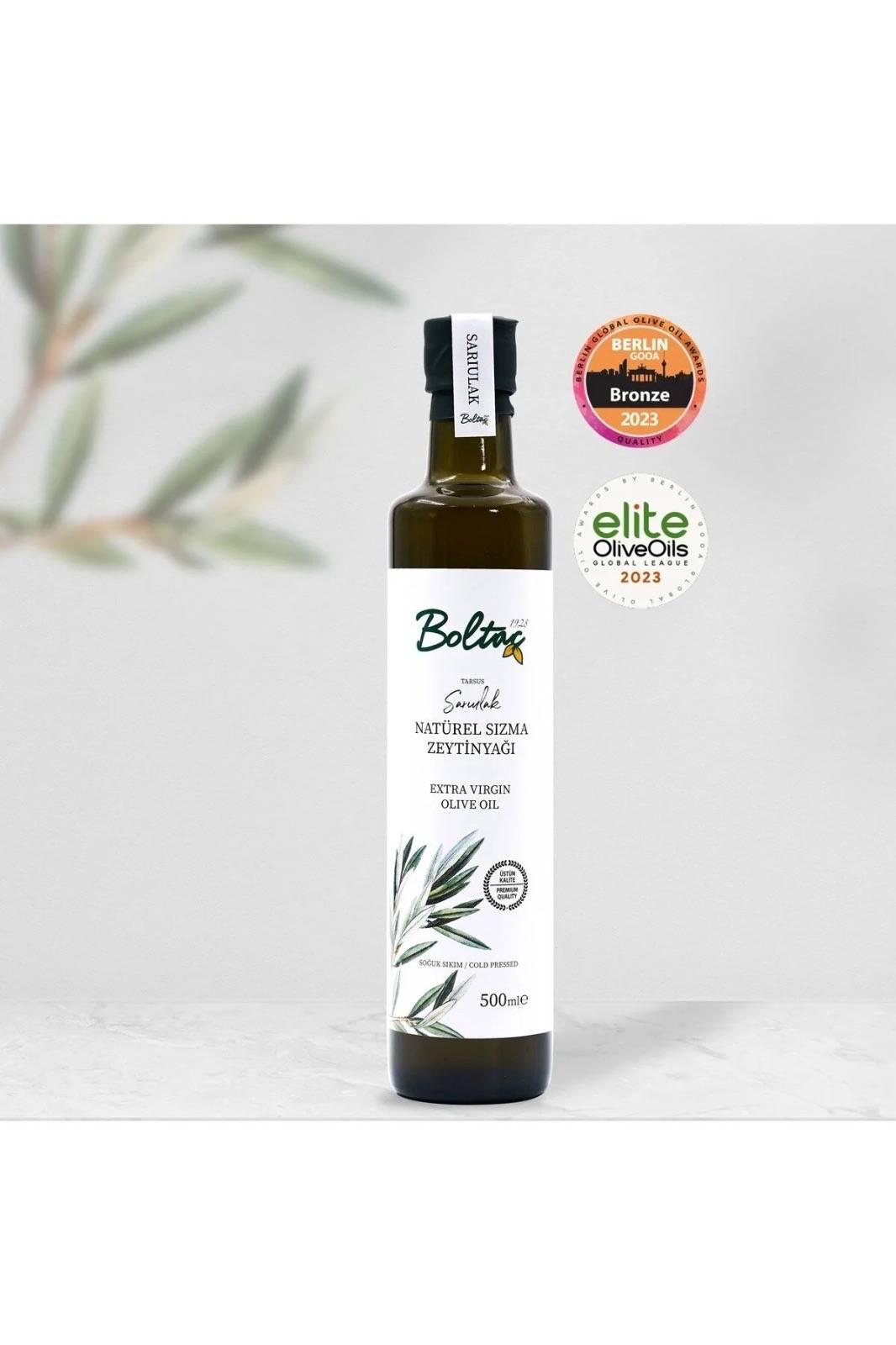 500 ml Tarsus Sarıulak Natürel Sızma Zeytinyağı — Boltaç Zeytinyağı