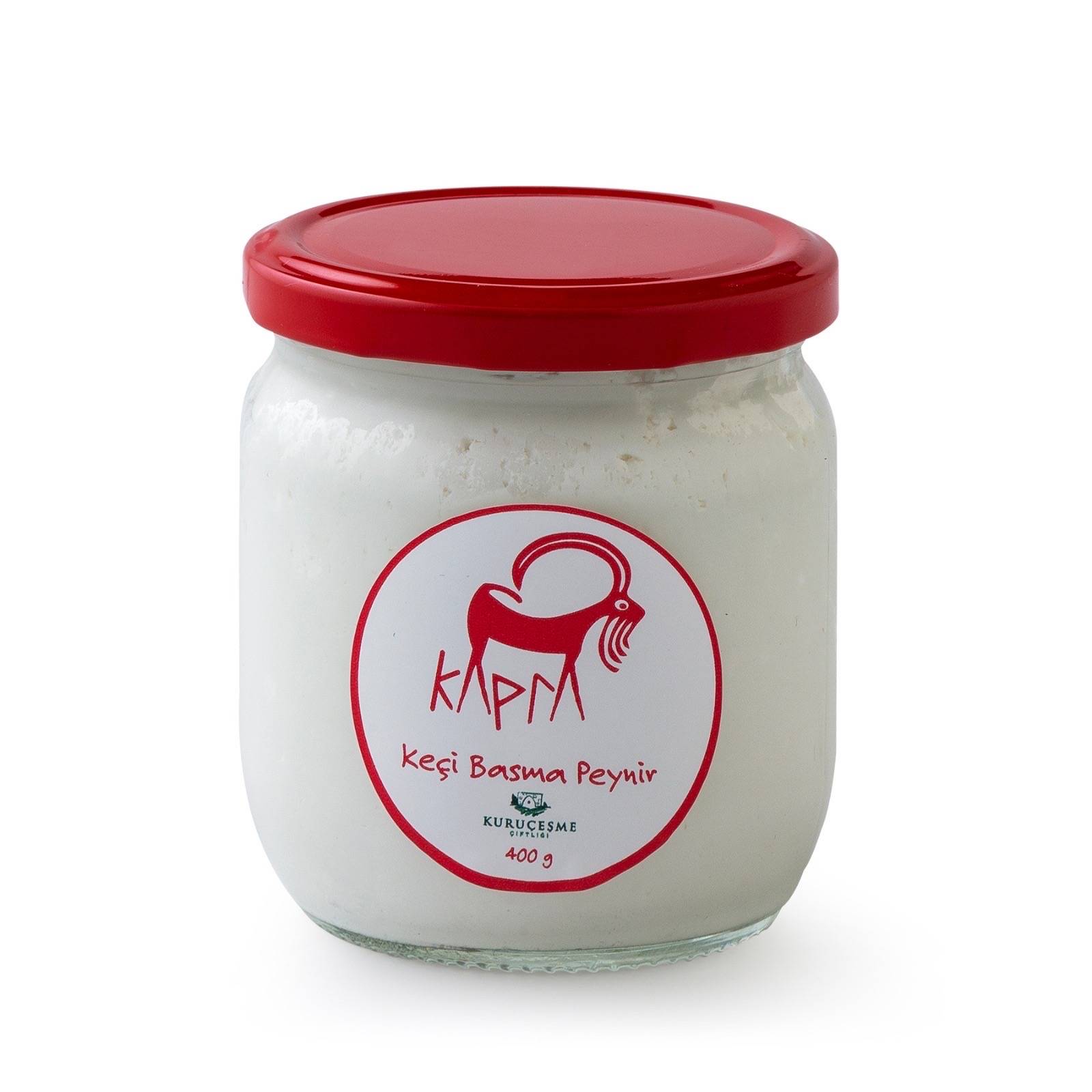 Kapra Keçi Basma Peynir ( Tulum ) 400 gr  — Kuruçeşme Çiftliği Muhasebe