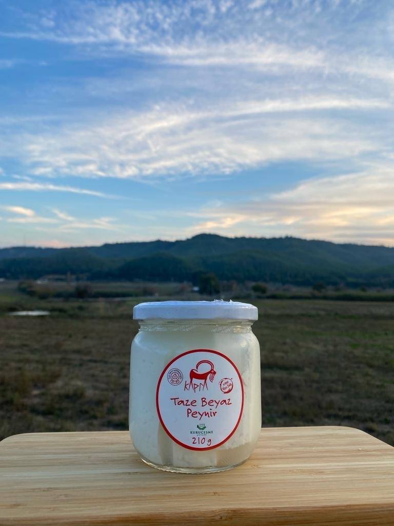 Kapra Keçi Bebek Peyniri ( Tuzsuz ) 210 gr  — Kuruçeşme Çiftliği Muhasebe
