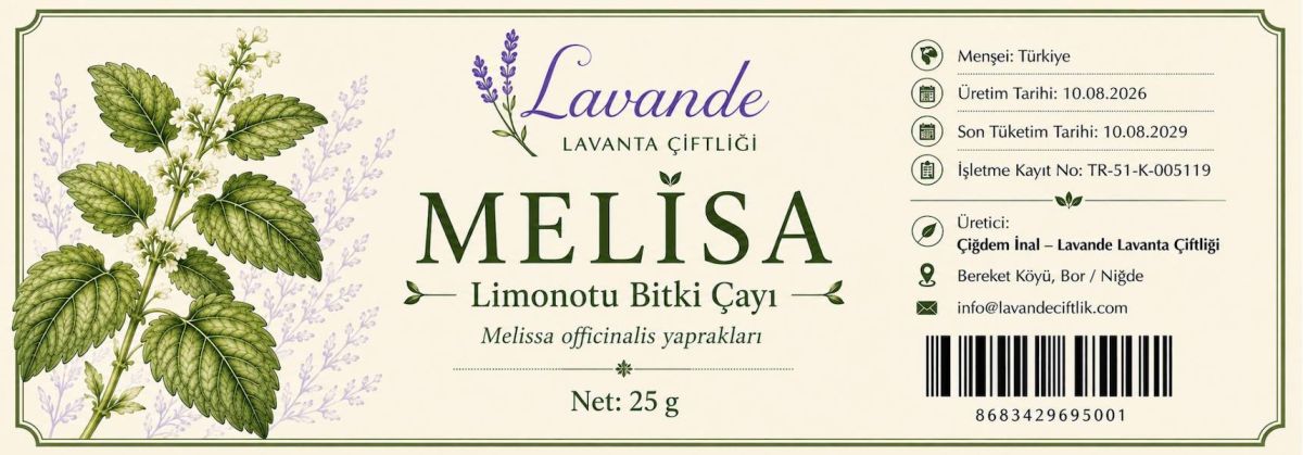Melisa Çayı — Lavande Lavanta Çiftliği (fotoğraf 7/7)