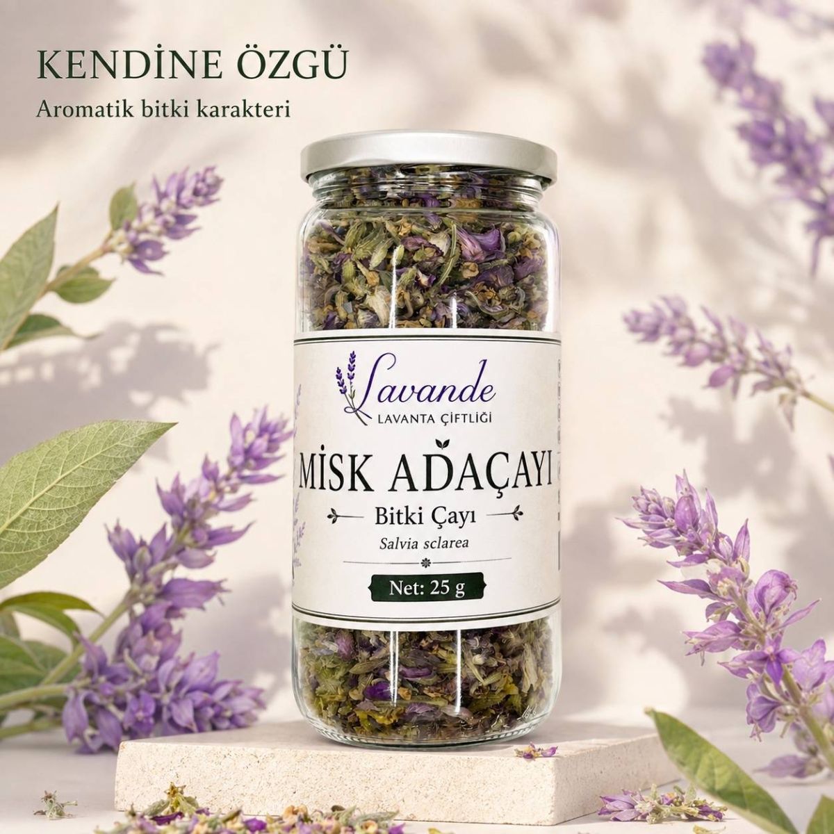 Misk Adaçayı (Clary Sage) — Lavande Lavanta Çiftliği (fotoğraf 6/8)