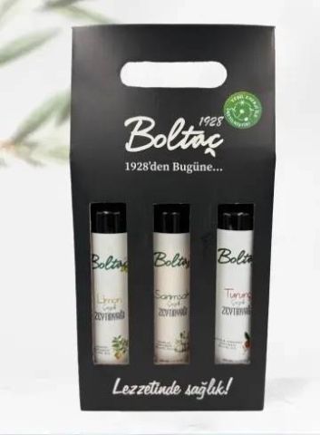 3’lü Hediye Seti (Limon, sarımsak, turunç) — Boltaç Zeytinyağı