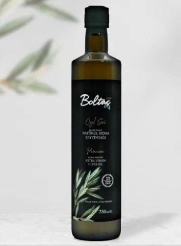 750 ml Özel Seri Erken Hasat Soğuk Sıkım Natürel Sızma Zeytinyağı — Boltaç Zeytinyağı