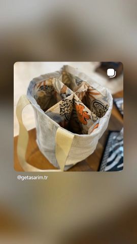 şişe taşıma çantası — Ganime Emre