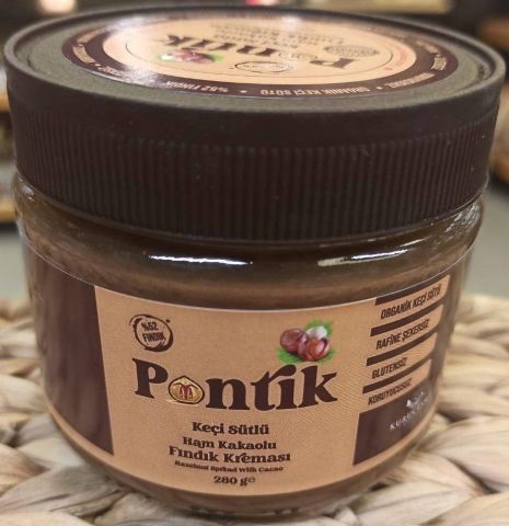 Pontik Kakaolu Fındık Kreması ( Rafine Şekersiz ) 280 gr — Kuruçeşme Çiftliği Muhasebe