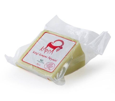 Kapra Keçi Kaşar Peyniri 300 gr — Kuruçeşme Çiftliği Muhasebe